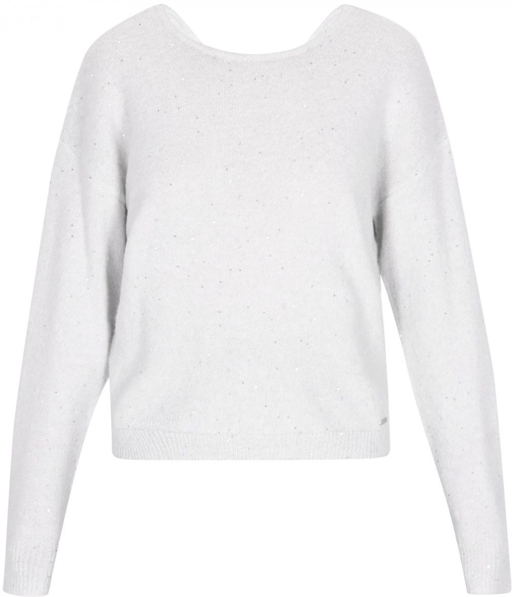 DreiMaster Klassik Sveter  šedobiela