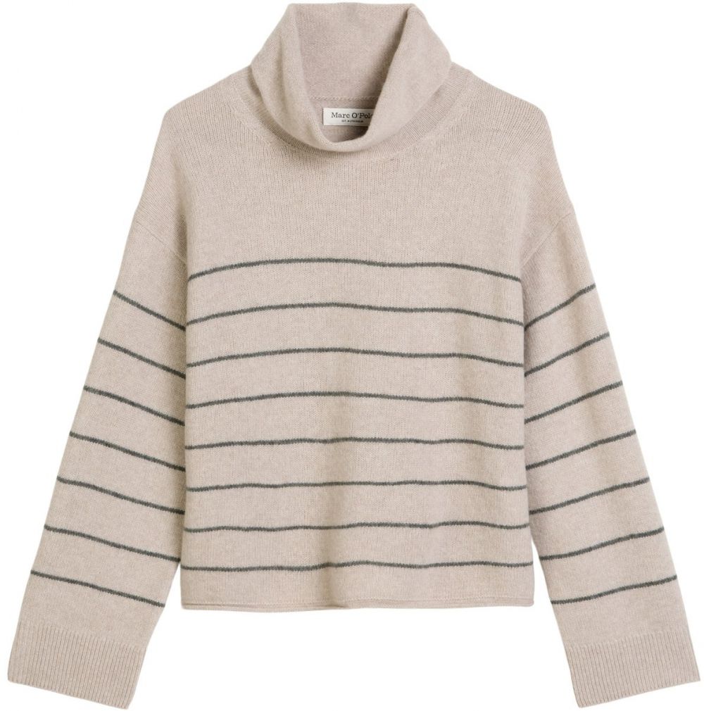 Marc O'Polo Sveter  tmavošedá / tmavozelená