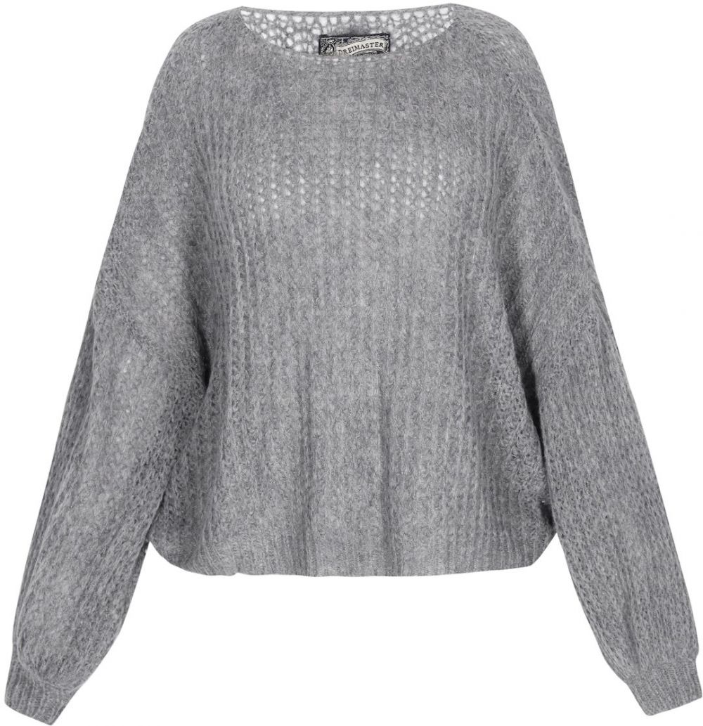 DreiMaster Vintage Oversize sveter  sivá