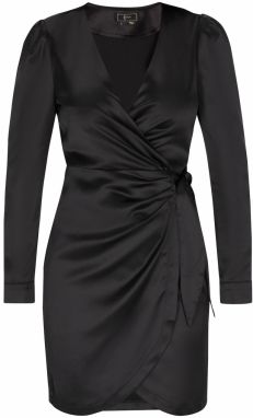 faina Kokteilové šaty  čierna