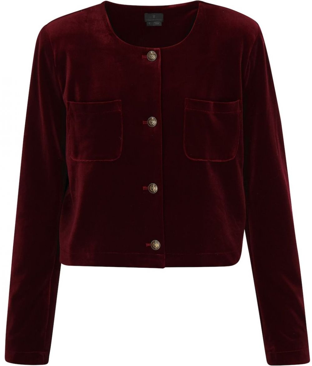 DreiMaster Klassik Blejzer  merlotová