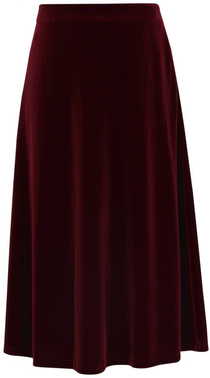 DreiMaster Klassik Sukňa  merlotová