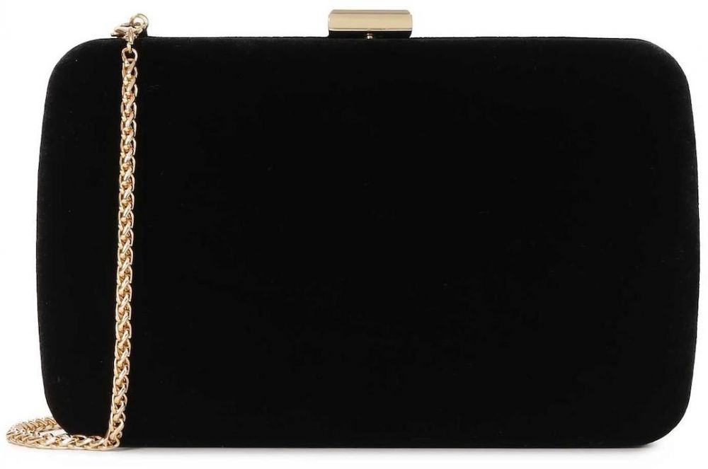 Kazar Listová kabelka  zlatá / čierna