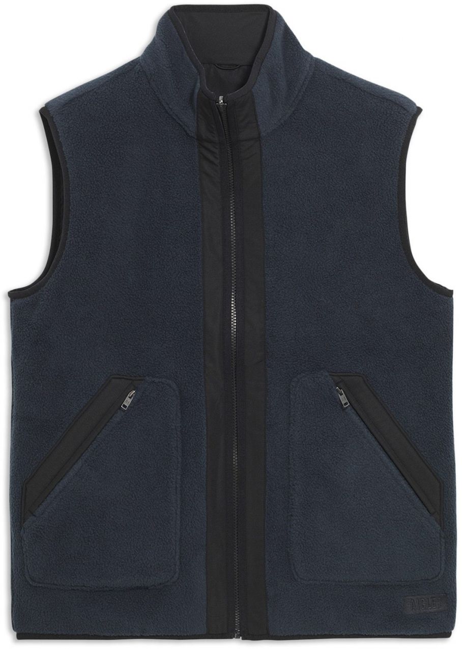 AIGLE Flisová bunda  námornícka modrá