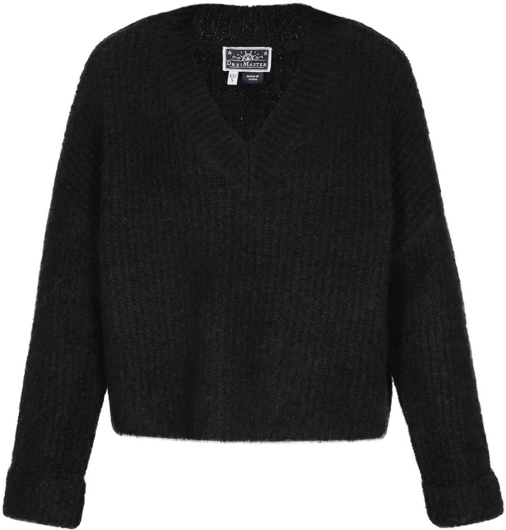 DreiMaster Maritim Sveter 'Maritime'  čierna