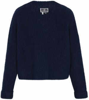 DreiMaster Maritim Sveter 'Maritime'  námornícka modrá