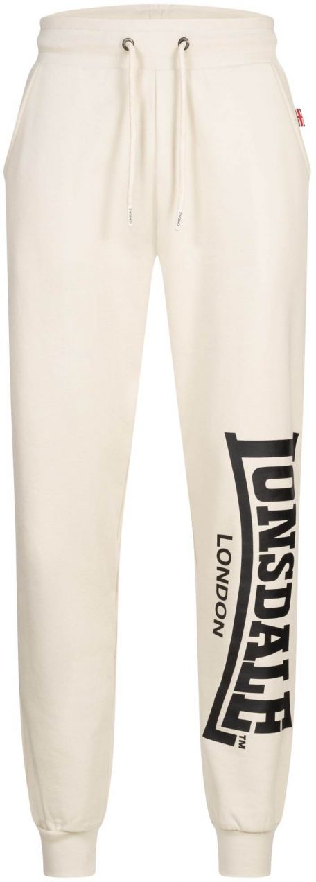 LONSDALE Nohavice  čierna / biela
