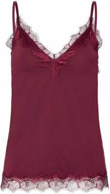 rosemunde Top  tmavočervená