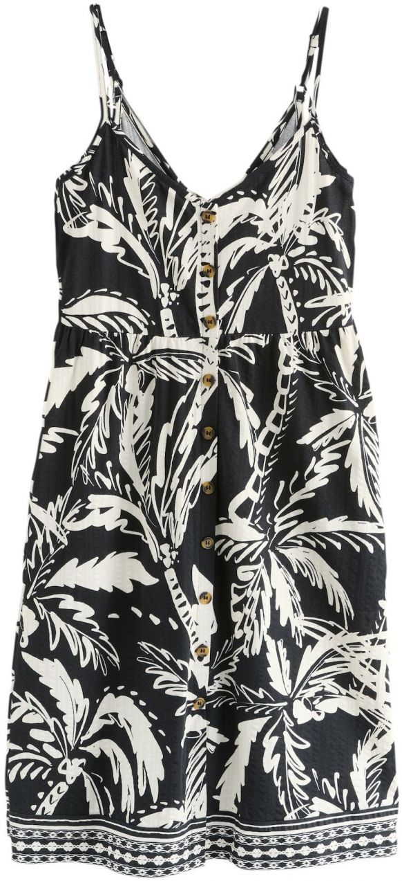 Next Šaty  námornícka modrá / šedobiela