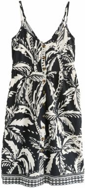 Next Šaty  námornícka modrá / šedobiela