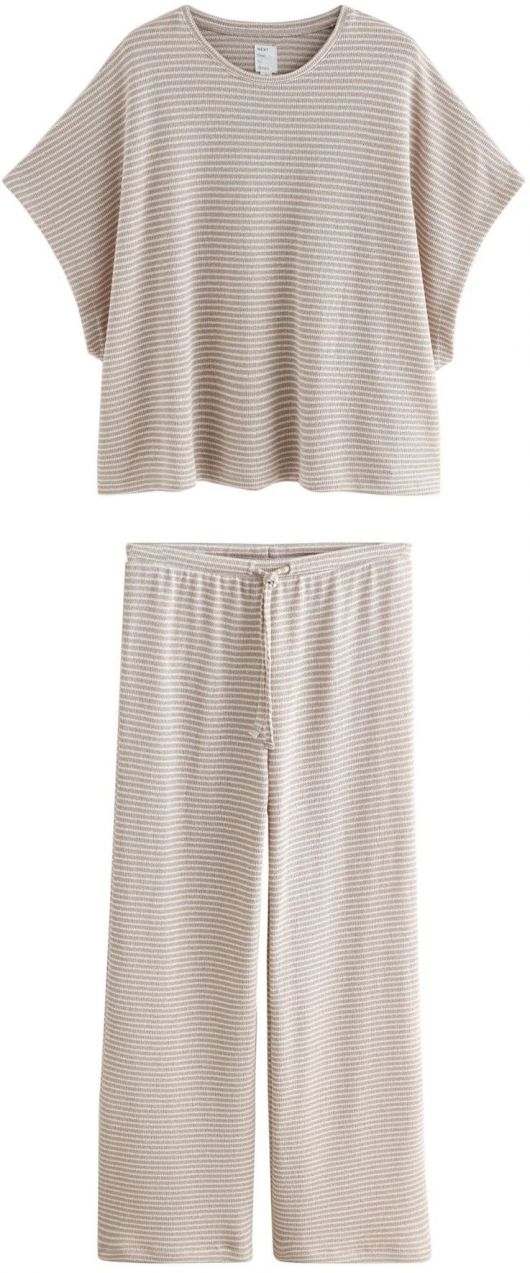 Next Pyžamo  krémová / biela