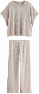 Next Pyžamo  krémová / biela