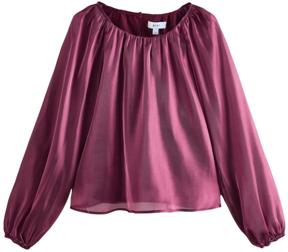 Next Blúzka  vínovo červená