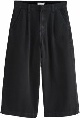 Next Plisované rifle  čierna