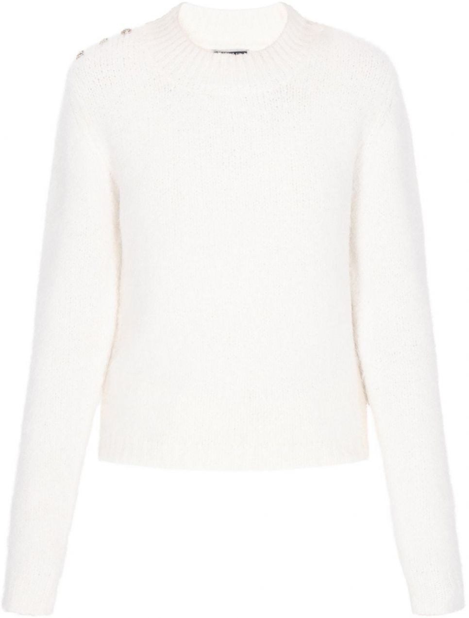 DreiMaster Maritim Sveter  šedobiela