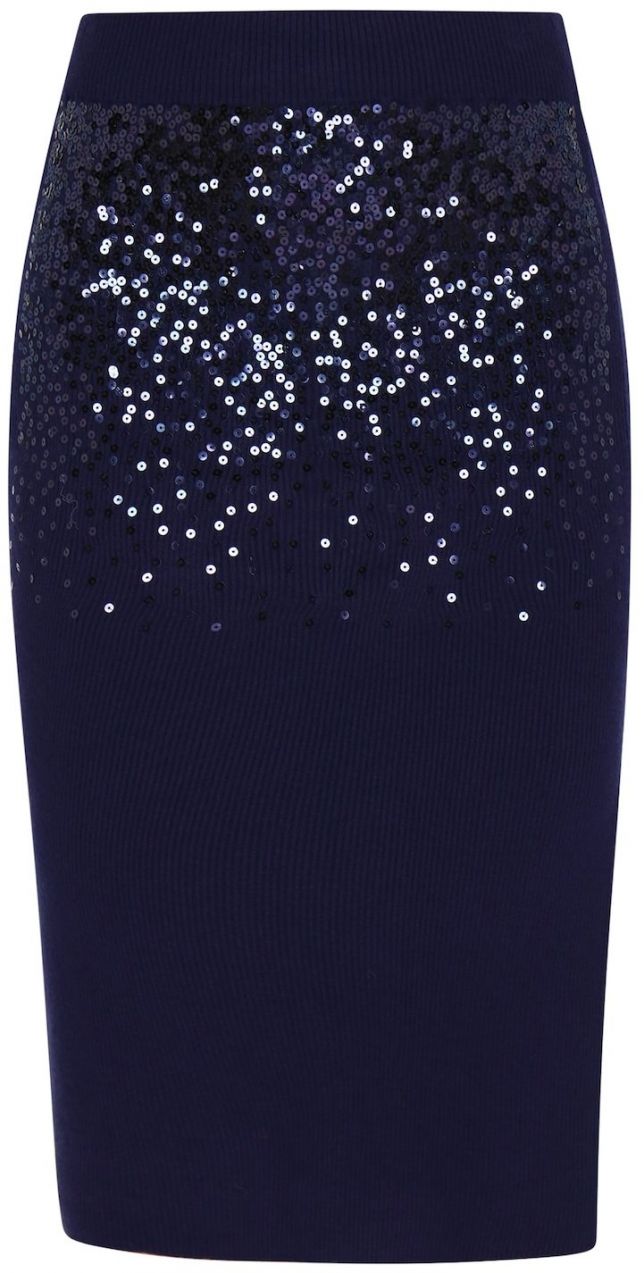 faina Sukňa  námornícka modrá