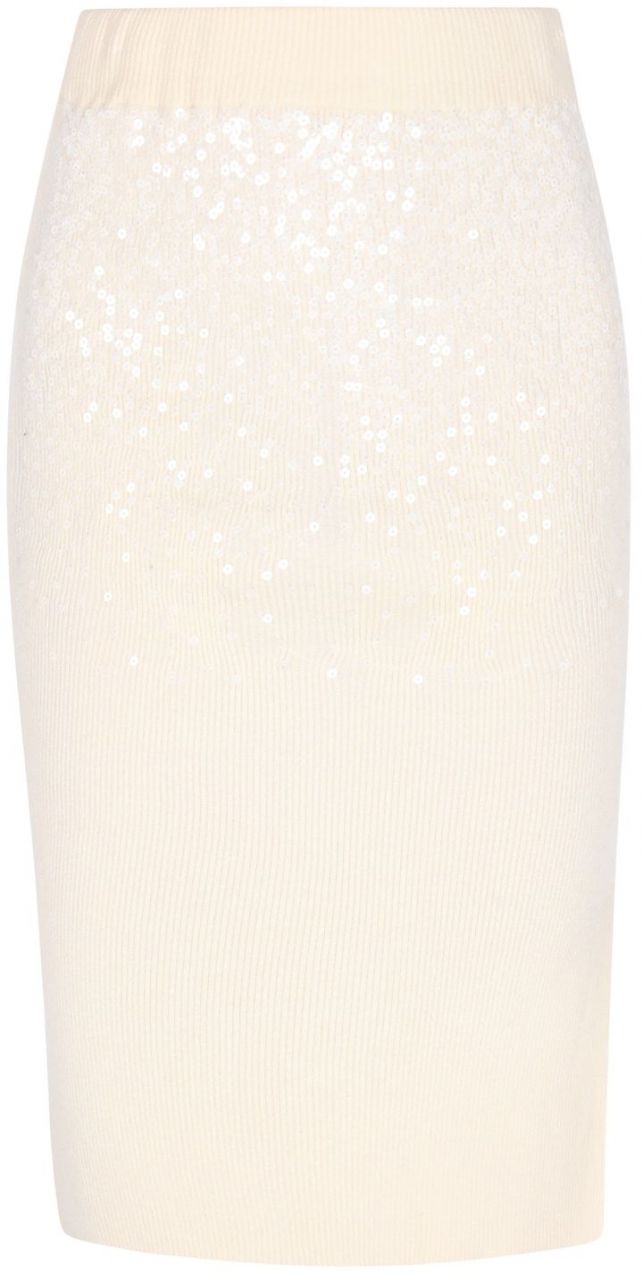 faina Sukňa  šedobiela