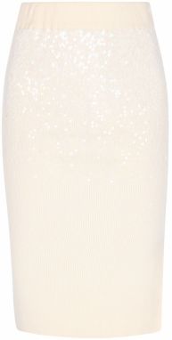 faina Sukňa  šedobiela