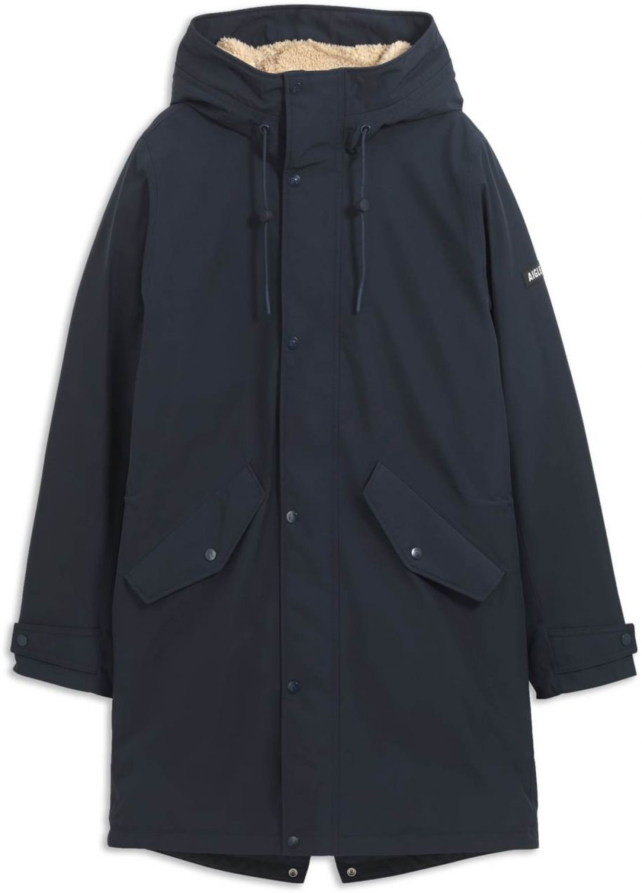AIGLE Prechodná parka 'Gore-Tex'  námornícka modrá