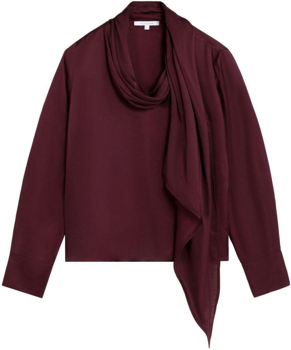 Scalpers Blúzka  burgundská