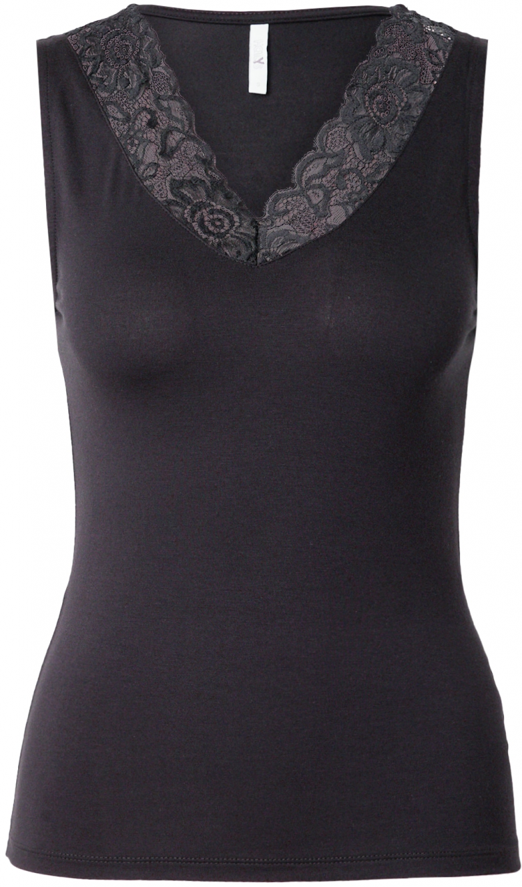 Hailys Top 'Ti44na'  čierna / biela