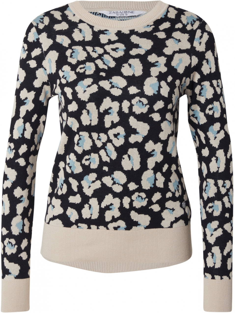 ZABAIONE Sveter 'La44ina'  čierna