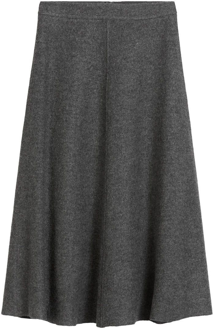 Marc O'Polo Sukňa  tmavosivá