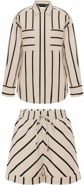 Imily Bela Kraťasy  marhuľová / čierna