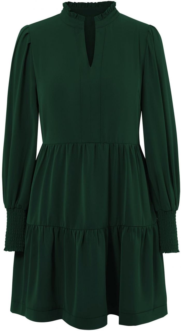 Imily Bela Šaty  tmavozelená