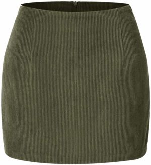 Imily Bela Sukňa  olivová