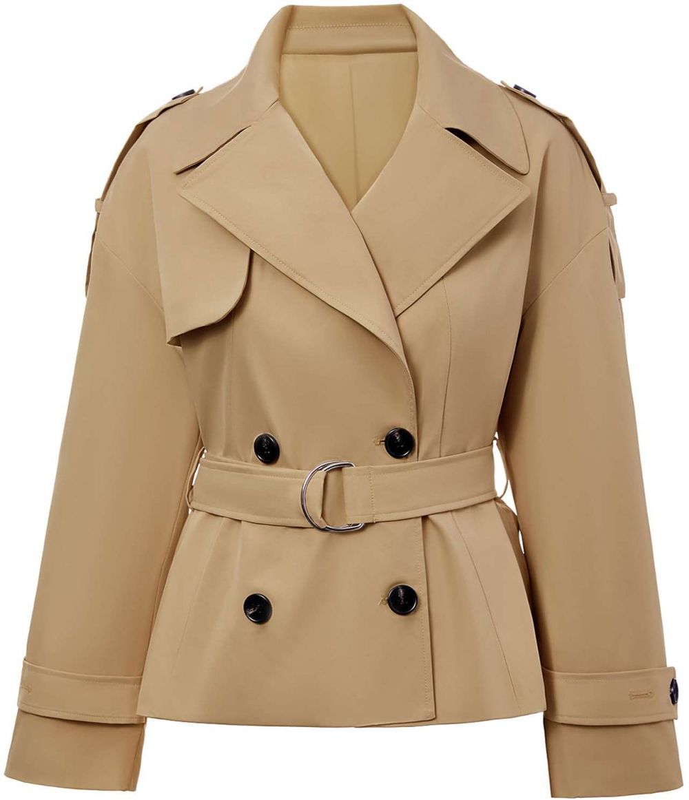 Imily Bela Prechodný kabát  kaki