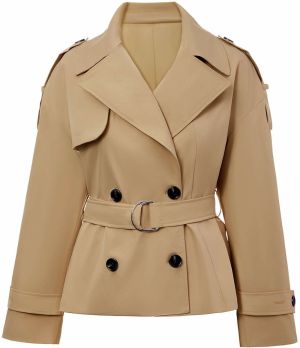 Imily Bela Prechodný kabát  kaki