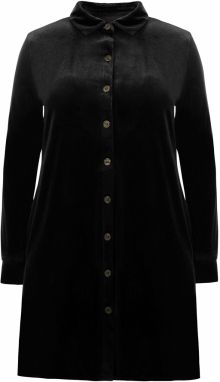 Imily Bela Košeľové šaty  čierna