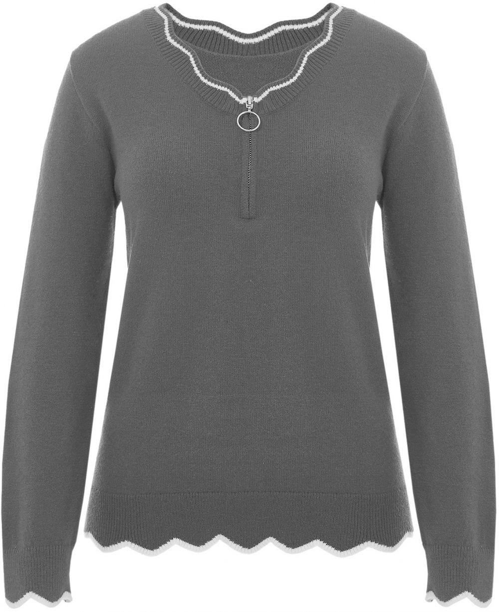 Imily Bela Sveter  sivá / biela