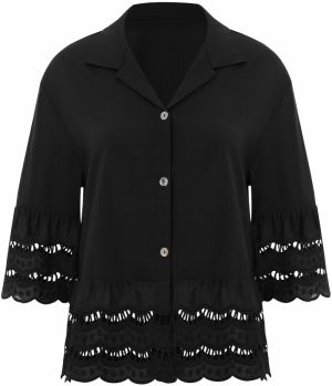 Imily Bela Blúzka  čierna