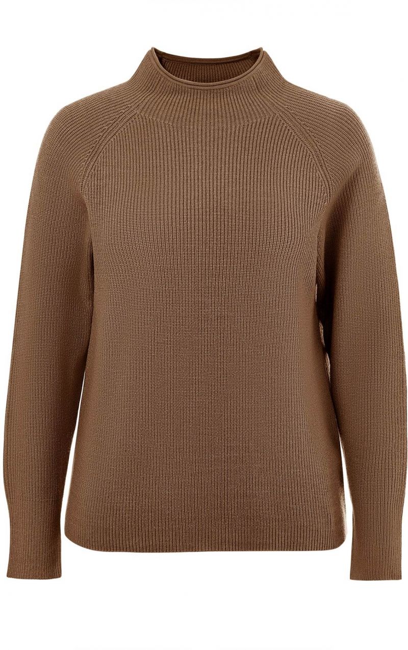 Imily Bela Sveter  karamelová