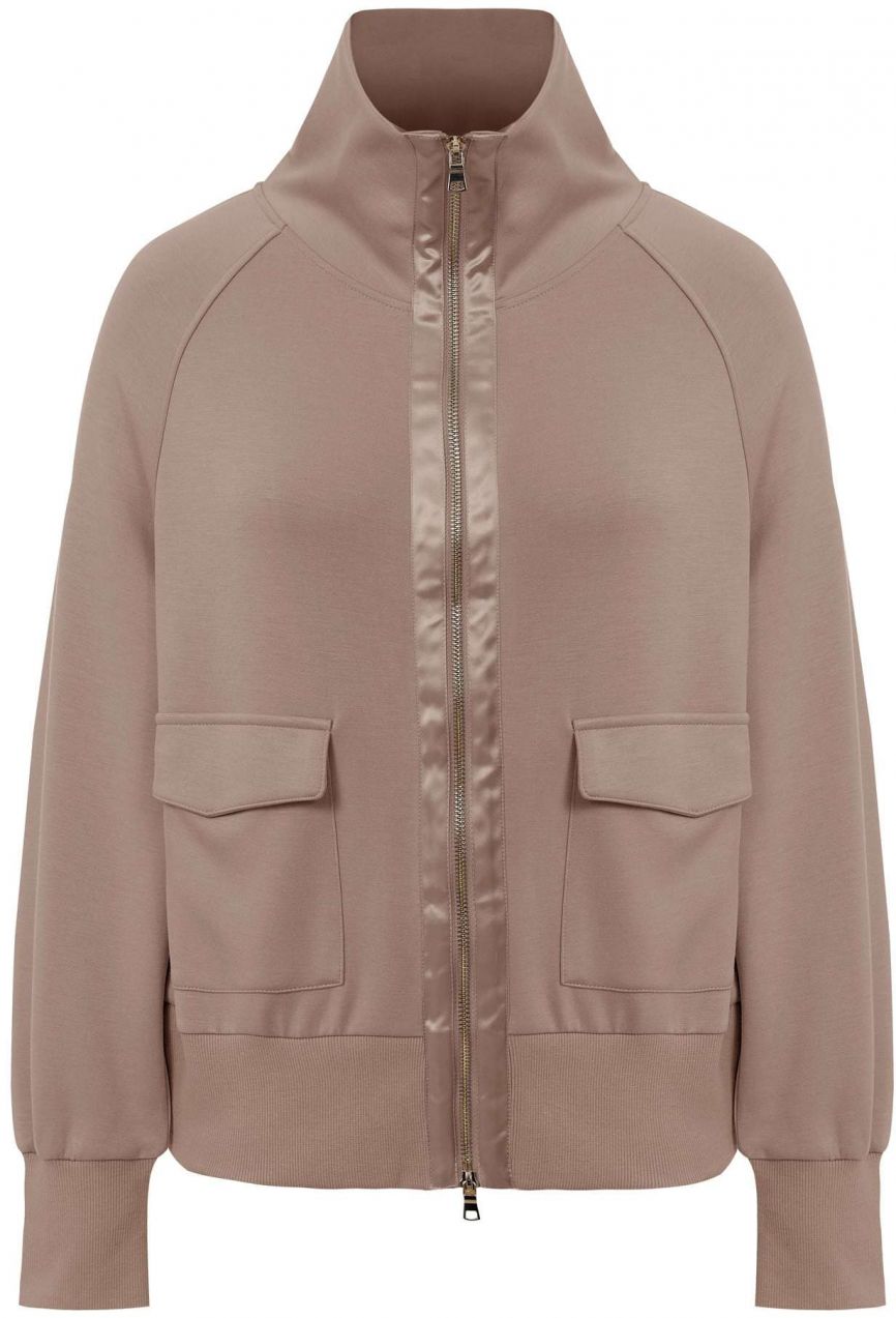 Imily Bela Tepláková bunda  tmavošedá