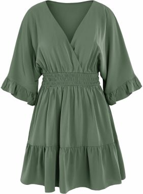 Imily Bela Šaty  zelená