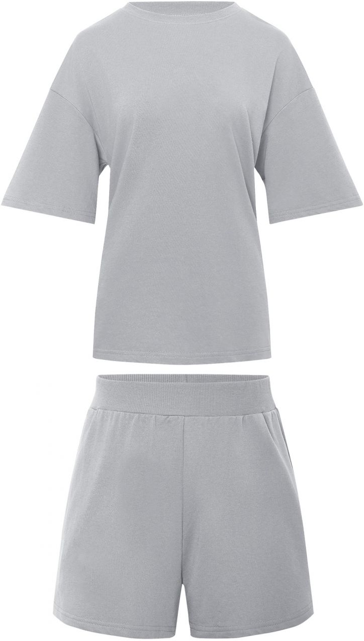 Imily Bela Kraťasy  sivá melírovaná