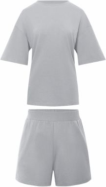 Imily Bela Kraťasy  sivá melírovaná