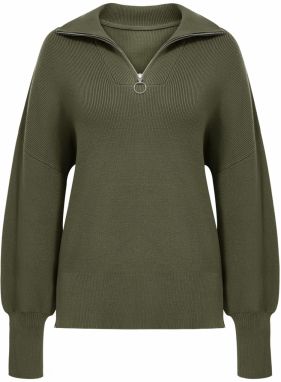 Imily Bela Sveter  zelená