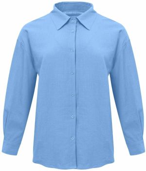 Imily Bela Blúzka  svetlomodrá