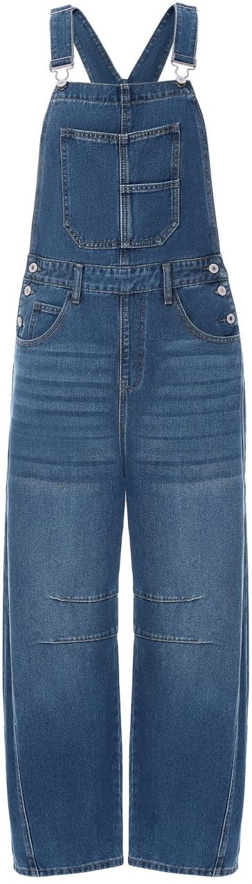 Imily Bela Rifle na traky  modrá denim