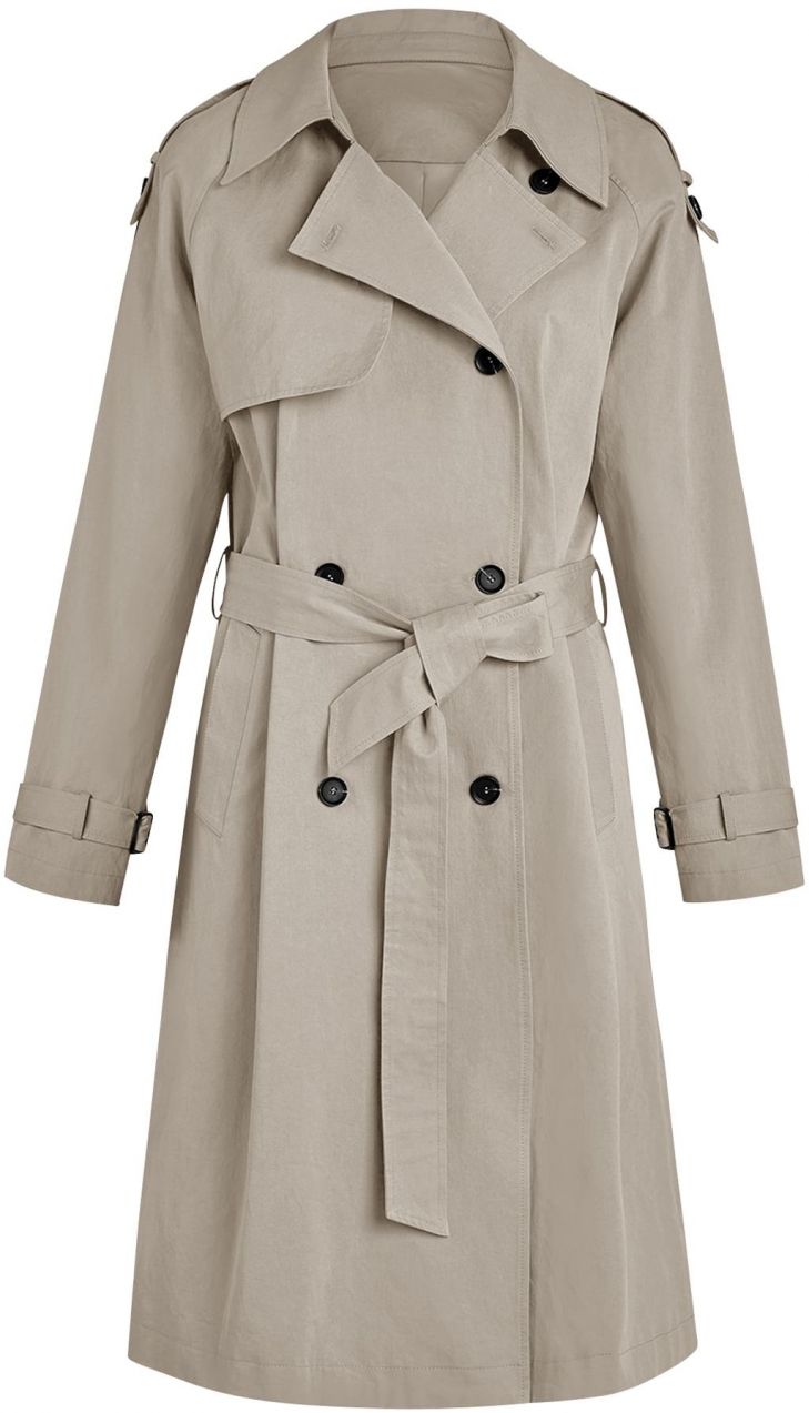 Imily Bela Prechodný kabát  kaki