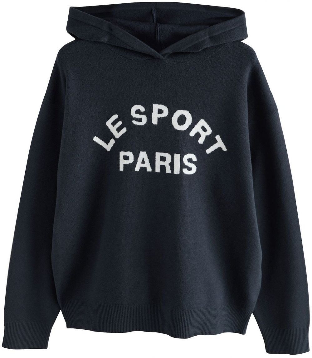 Next Sveter  námornícka modrá / biela