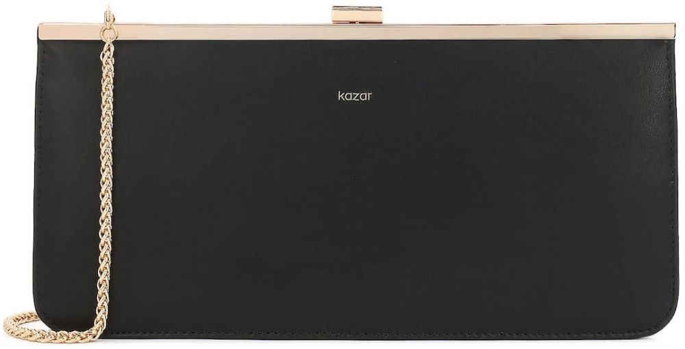 Kazar Listová kabelka  čierna