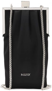Kazar Listová kabelka  čierna