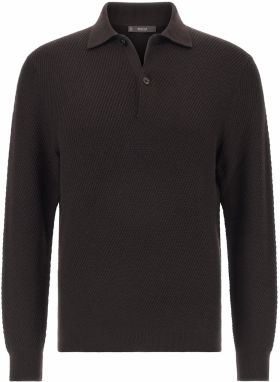 Boggi Milano Sveter  tmavohnedá