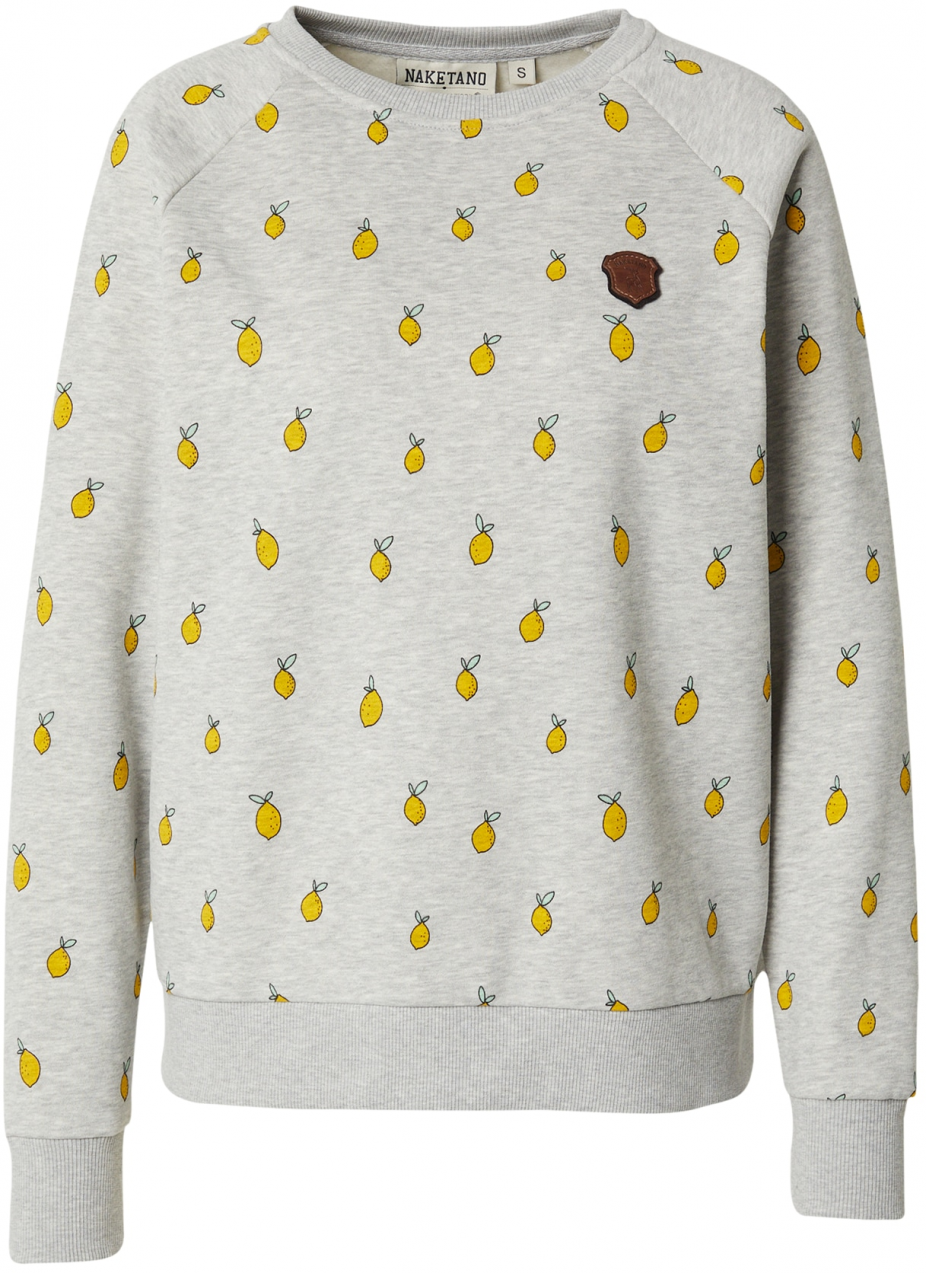 naketano Mikina 'Krokettenhorst'  hnedá / pueblo / tmavozelená / červená