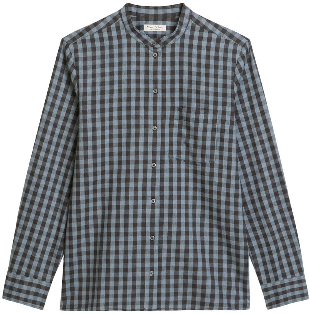 Marc O'Polo Blúzka  svetlomodrá / sivá